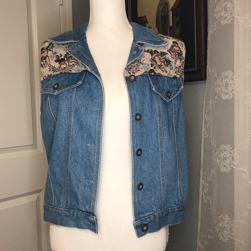 Vintage Denim Monique Matching Vest & Jeans Angels